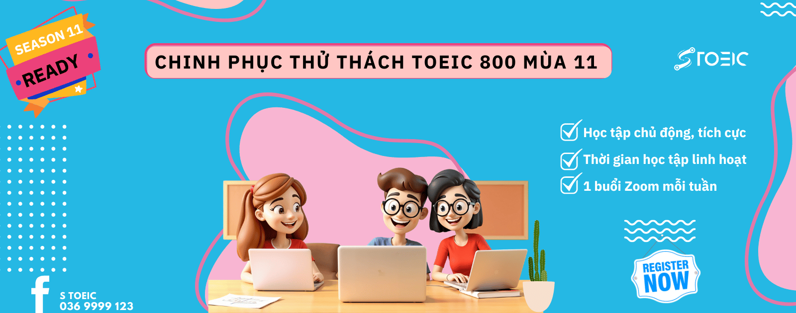 Chinh phục S Toeic mùa 12